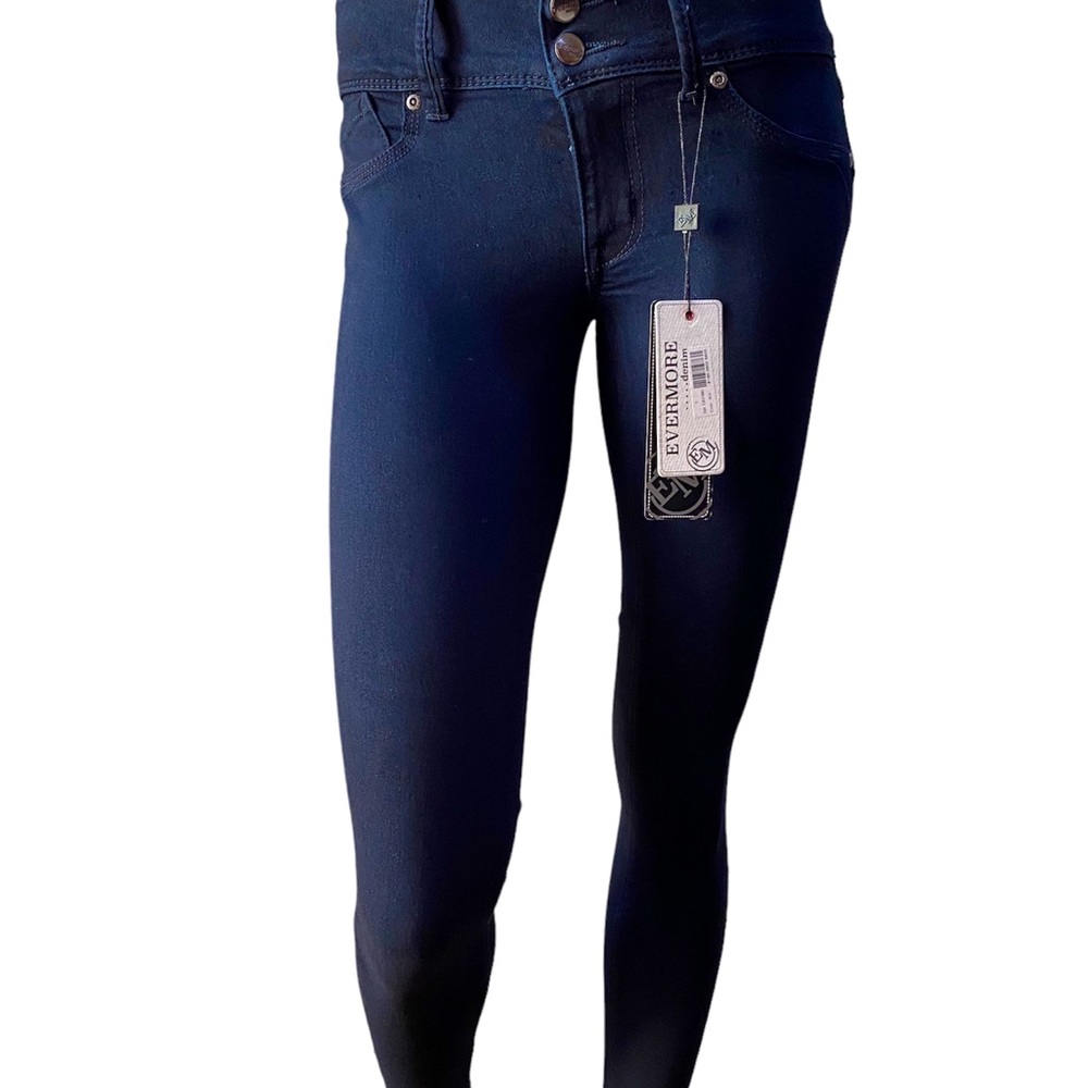 Evermore denim contour jeans